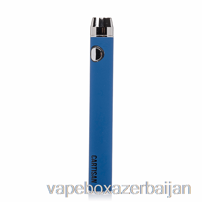 Vape Box Azerbaijan Cartisan Button VV 900 Dual Charge 510 Battery [Micro] Blue